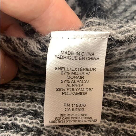 HELMUT LANG Inverse opacity jumper sweater mohair - Picture 9 of 10